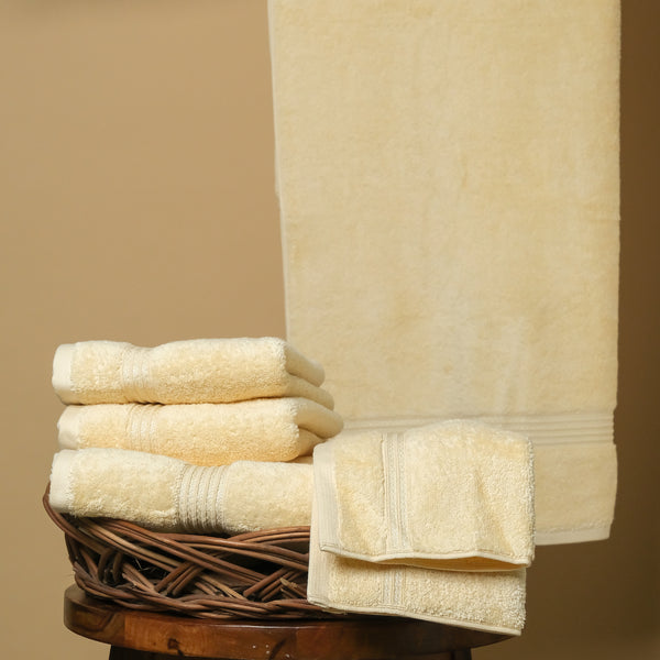 Aura Canary Hand and Wash Towels
